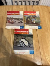 Bundle Of 3 Vintage Meccano