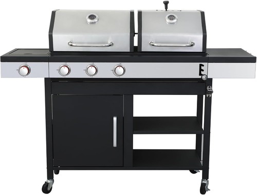 Dual fuel bbq - bbq, grill