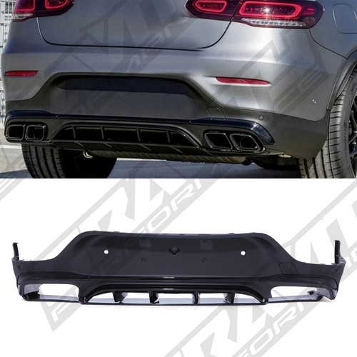 Quad exit rear diffuser - rear,