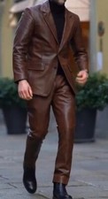 Handmade Men's Genuine Brown