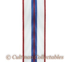 316. Elizabeth II 1977 Silver Jubilee Medal Ribbon – Full Size