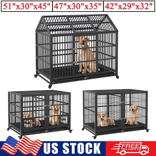 Heavy duty dog crate cage - dog,