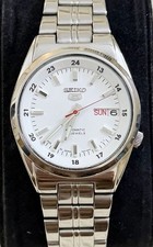 Seiko 5 Automatic 21 Jewels 7S26-06H0 Japan Made White Dial Men’s Watch