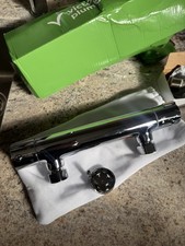 Cruze Round Bottom Outlet Thermostatic Shower Valve Chrome