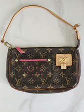 LOUIS VUITTON Louis Vuitton Pochette Leather Accessories Pouch Monogram Bag 