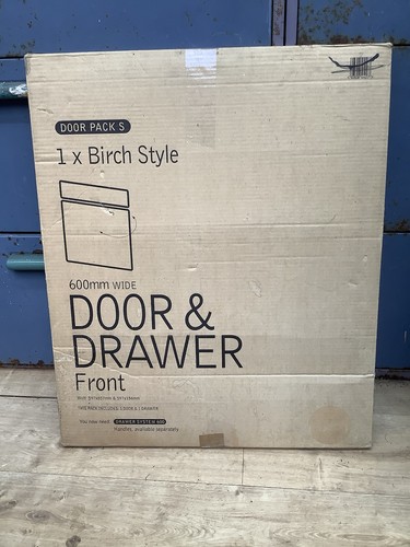 Birch style 600mm kitchen - birch, b&q