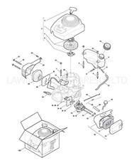 Mountfield rs100 engine parts - rs100, parts-