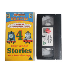Thomas the Tank Engine & Friends My Little MiniVid VHS 4 Stories Ringo Starr