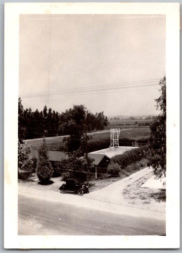 Vtg snapshot antique car - snapshot,