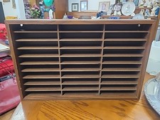 Vintage 30 Slot Wooden
