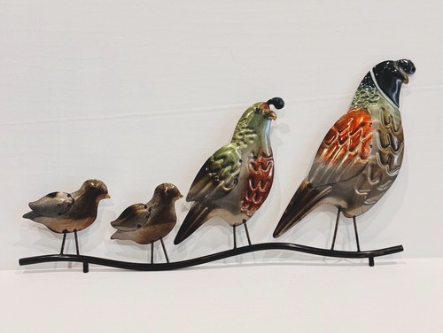Metallic quail family 4 - quail,