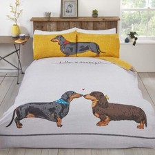 Dachshund Sausage Dog Duvet