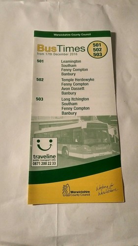 Warwickshire 501 502 - warwickshire, 501,502,503
