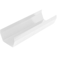 Square Line Guttering White