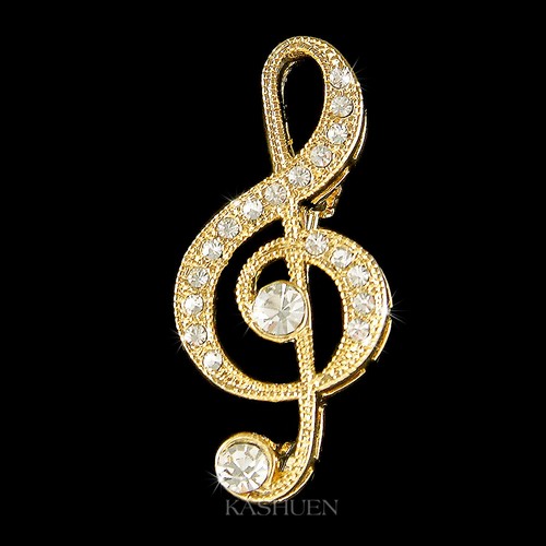 Treble clef made - g,