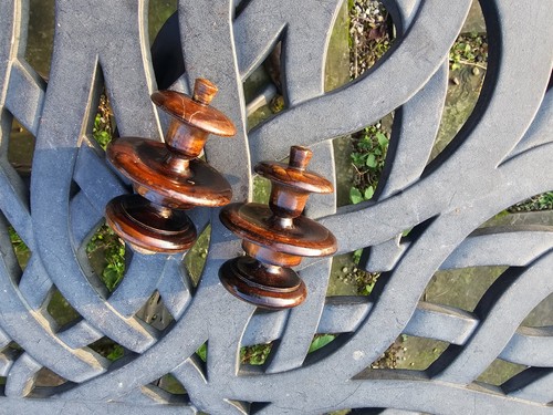 Pair of antique clock - of,