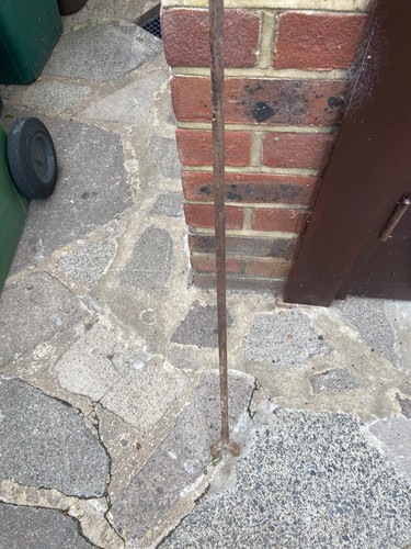 Steel water meter key wrench - water,