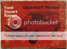 FORD ESCORT VANS 6 & 8 cwt