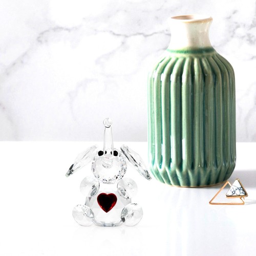 Glass animal figurine - glass,