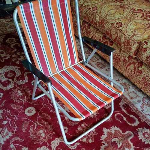 Folding 1960 vintage chair - 1960's,