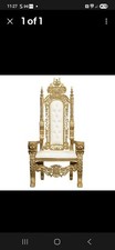 King & Queen Wedfing. Engagement Thrones Gor Hire 2x£200