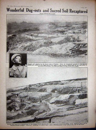 Old vintage print - print, ww1