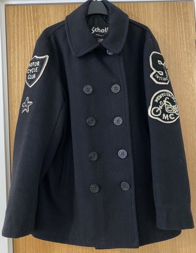 Black schott nyc wool - schott,