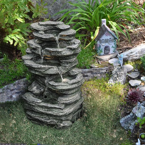 Large patio statues fountain - large,