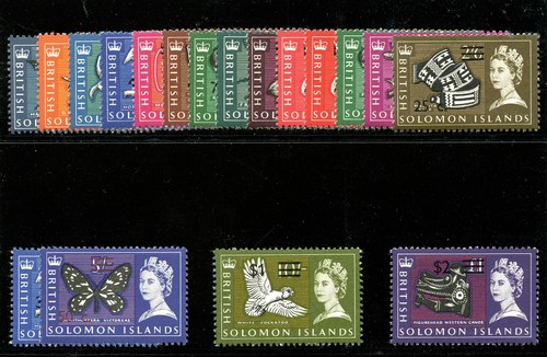 Solomon islands 1966 - islands, qeii