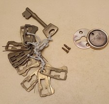 Vintage Chubb  Key, Lock