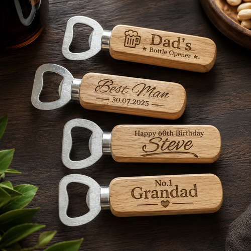 Personalised bottle opener - personalised,