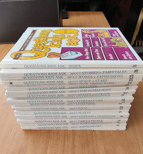 X22 Questions Kids Ask Hardcover Grolier Home School Books