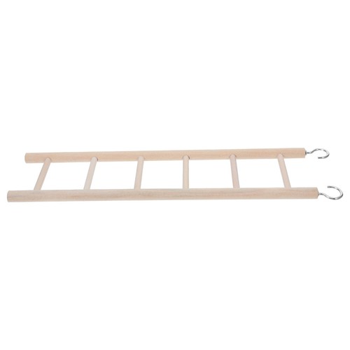 Beige wooden bird ladder - bird,