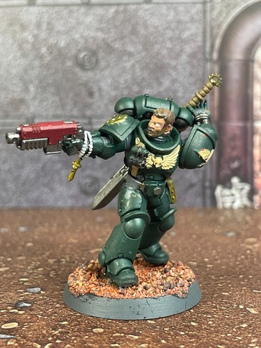 Space marines kitbashed - marines, lt