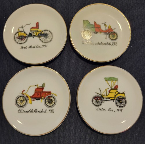 Vintage porcelain butter pat - porcelain,