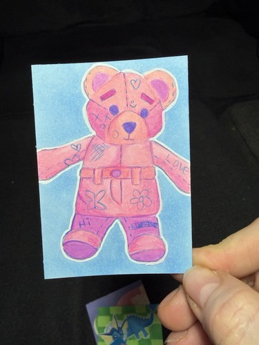 Aceo original art trading - original,