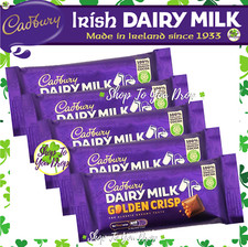 5 IRISH CADBURY GOLDEN CRISP