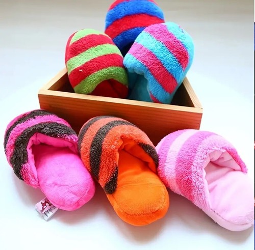 Soft plush squeaky dog toy - soft,