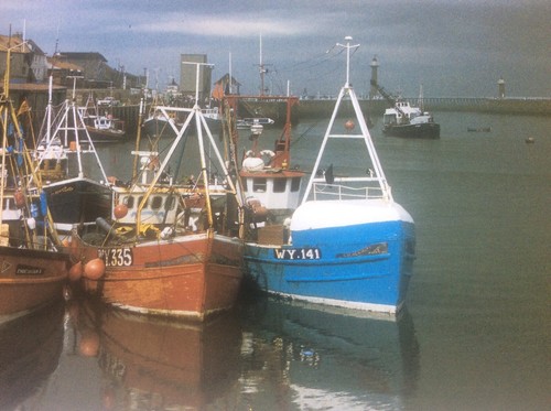 Fishing boats trawlers - trawlers, whitby