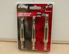 TREND QR/DBG/SET CRAFT PRO 3PCE HINGE FITTING DRILL BIT GUIDE SET