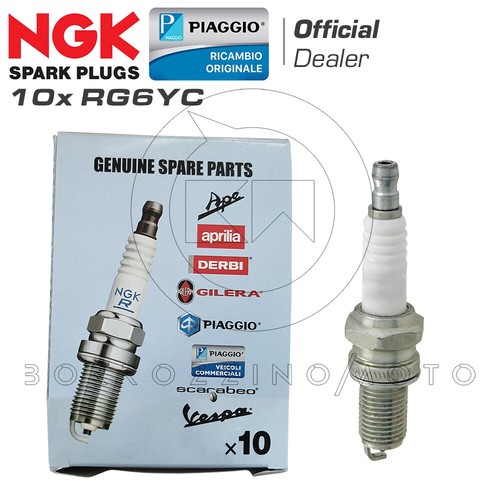 Kit 10x champion rg6yc - 10x, candles