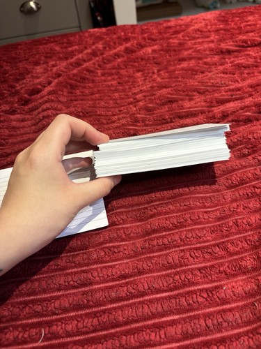 Revision cards - revision,