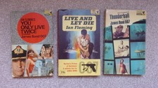 Set of 3  vintage James Bond