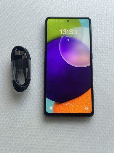 Samsung galaxy a52 black - black,
