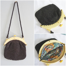 Vintage Celluloid Bag Purse