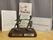 The Seven Regiments Of Waterloo Figurines…with All Certification