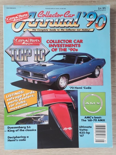 Car parts magazine collector - &,