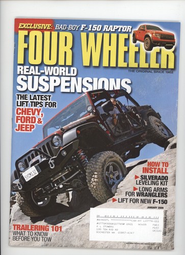 Four wheeler january - wheeler,