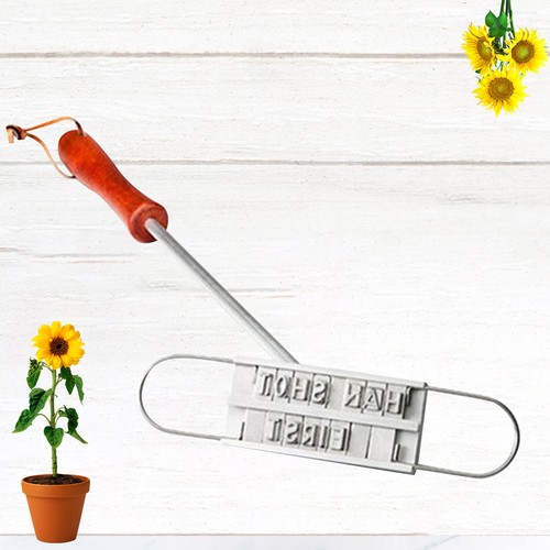 Reusable meat branding iron - reusable,