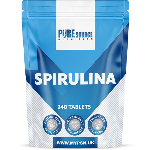 Spirulina 240 tablets 500mg - tablets,